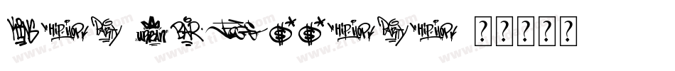 Zit Graffiti字体转换